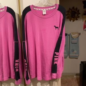 COPY - VICTORIA’S SECRET- PINK Campus Boyfriend Sweat Top